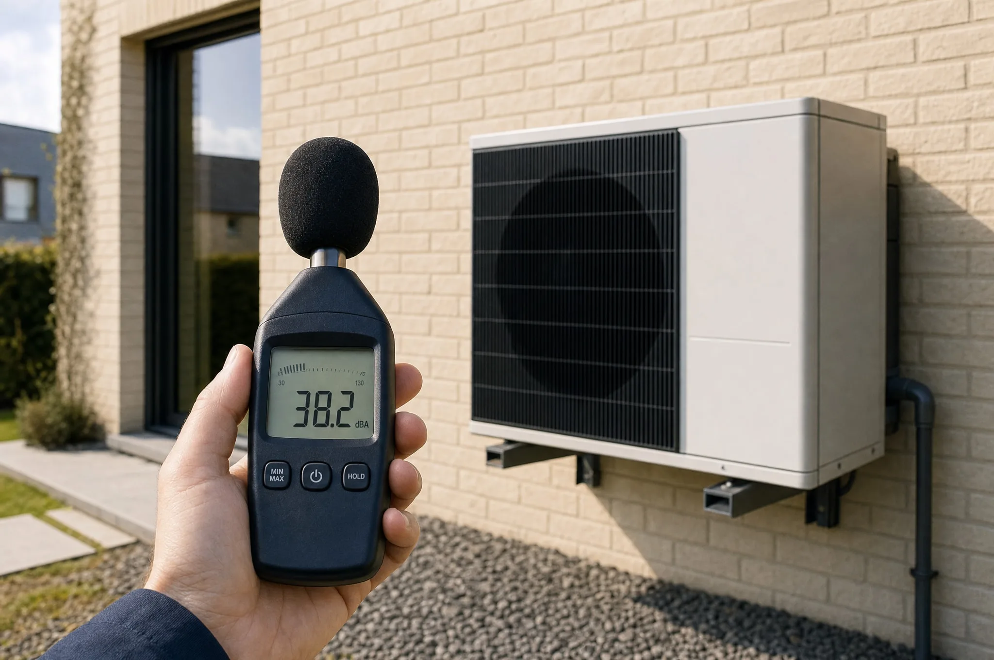 silent HP 38 dB · commissioning OK