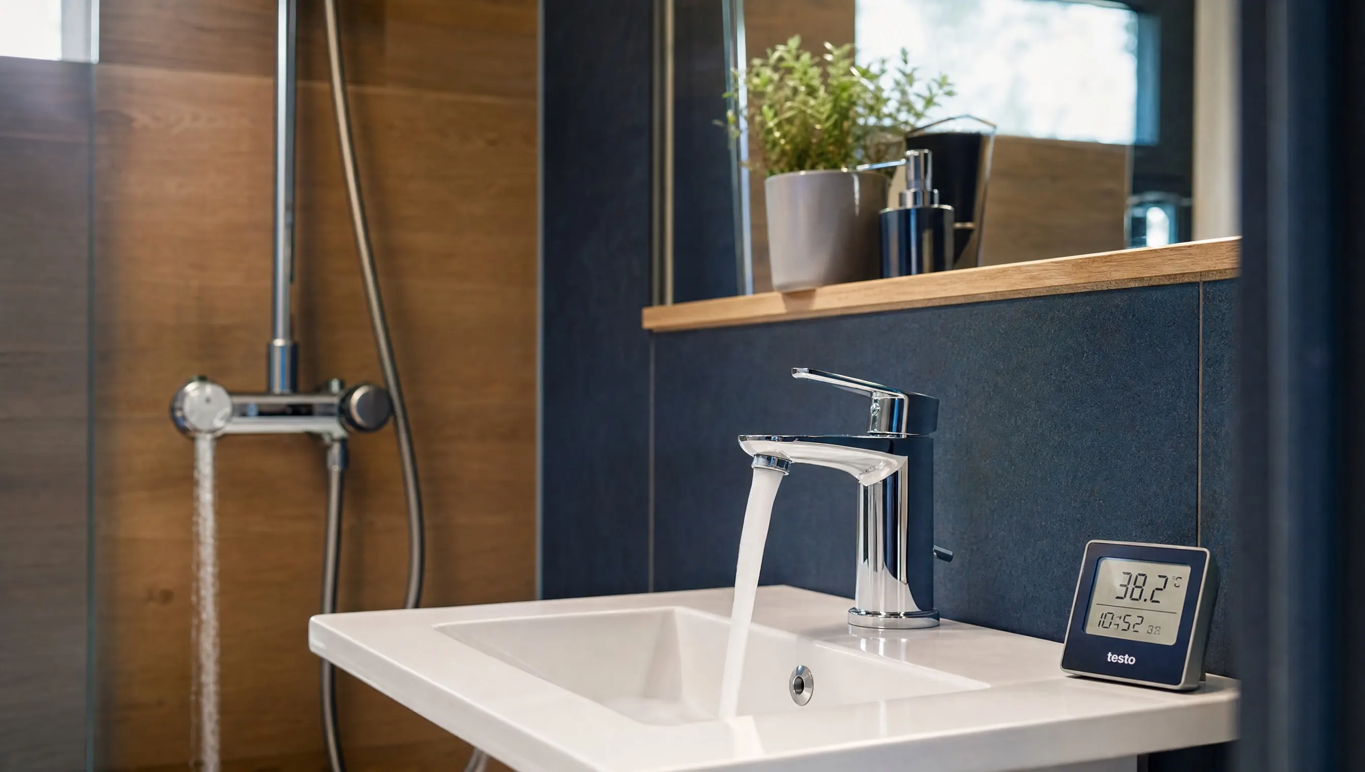 Plumbing reception: 18 points to check on the day