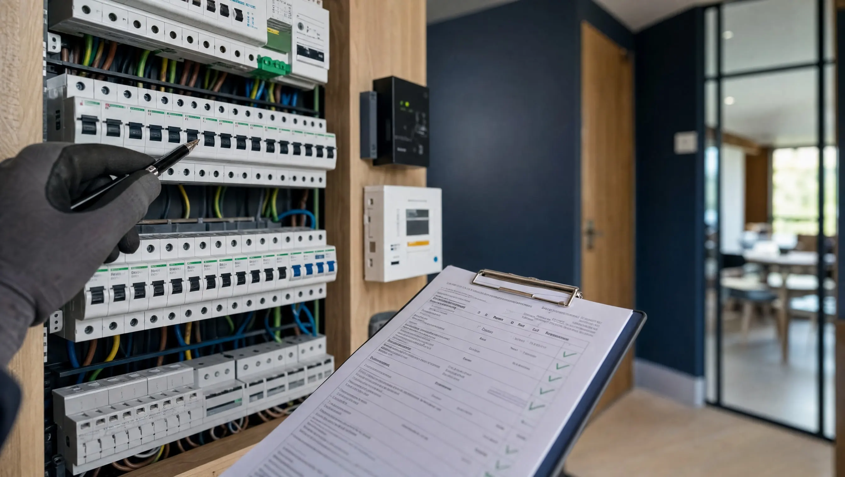 Non-compliant electrics at reception: what to do?