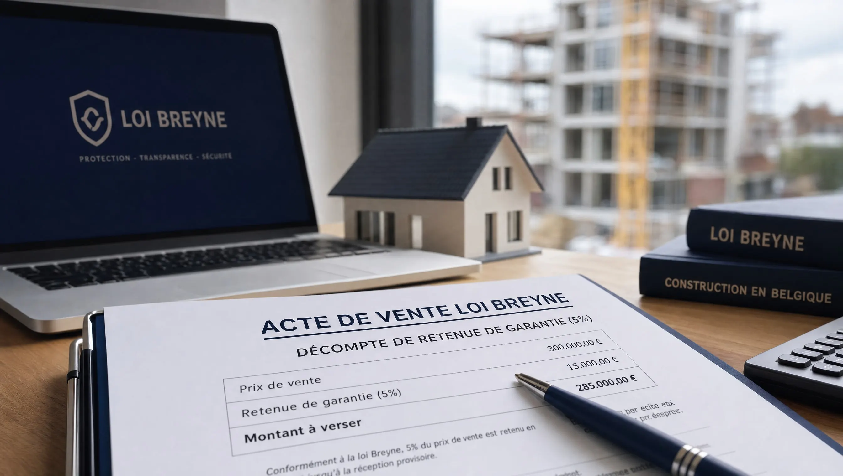 Breyne Law financing guarantee: the 5% of the price retained