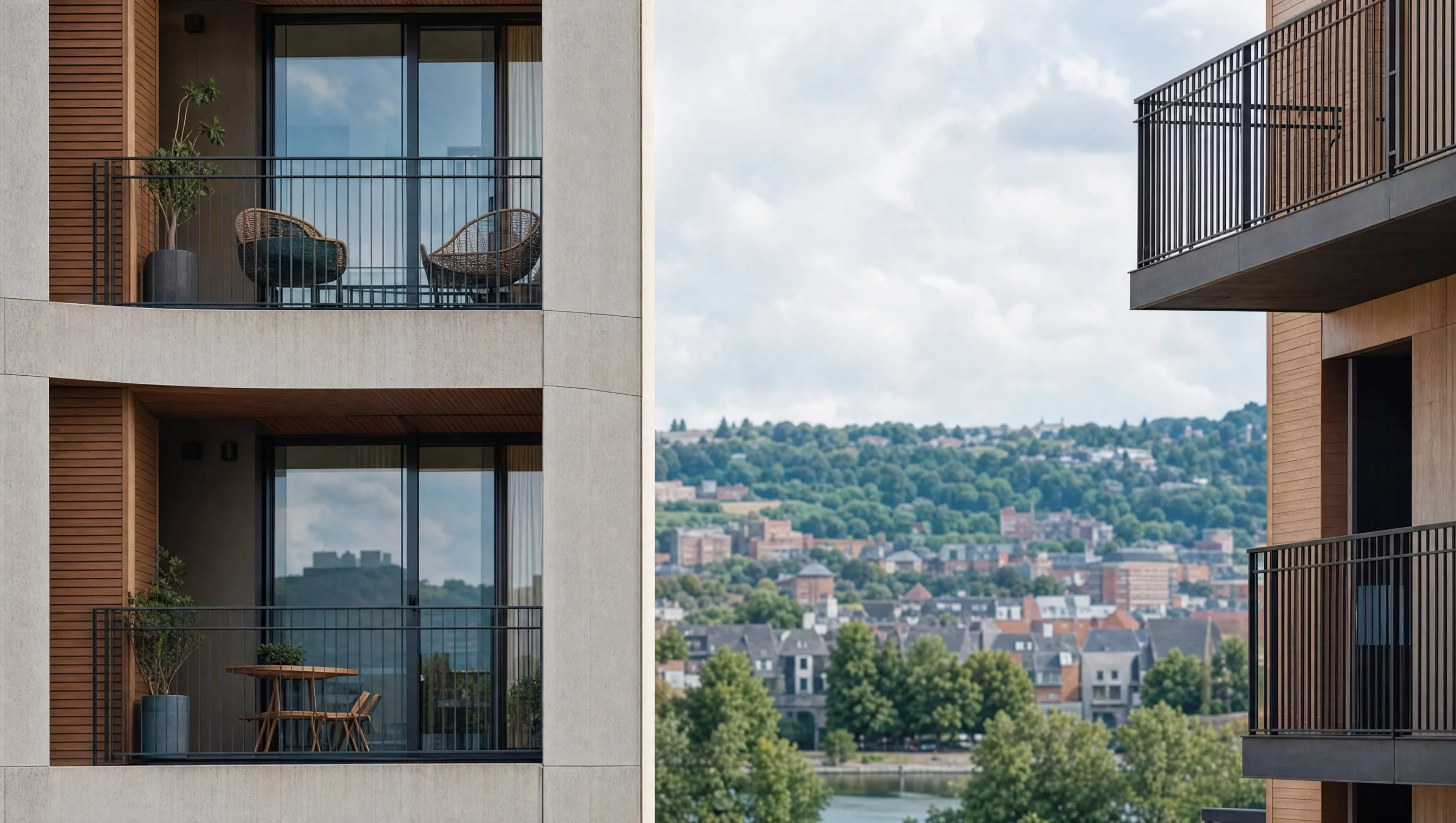 photo appartement neuf · Quartier des Casernes (Namur)