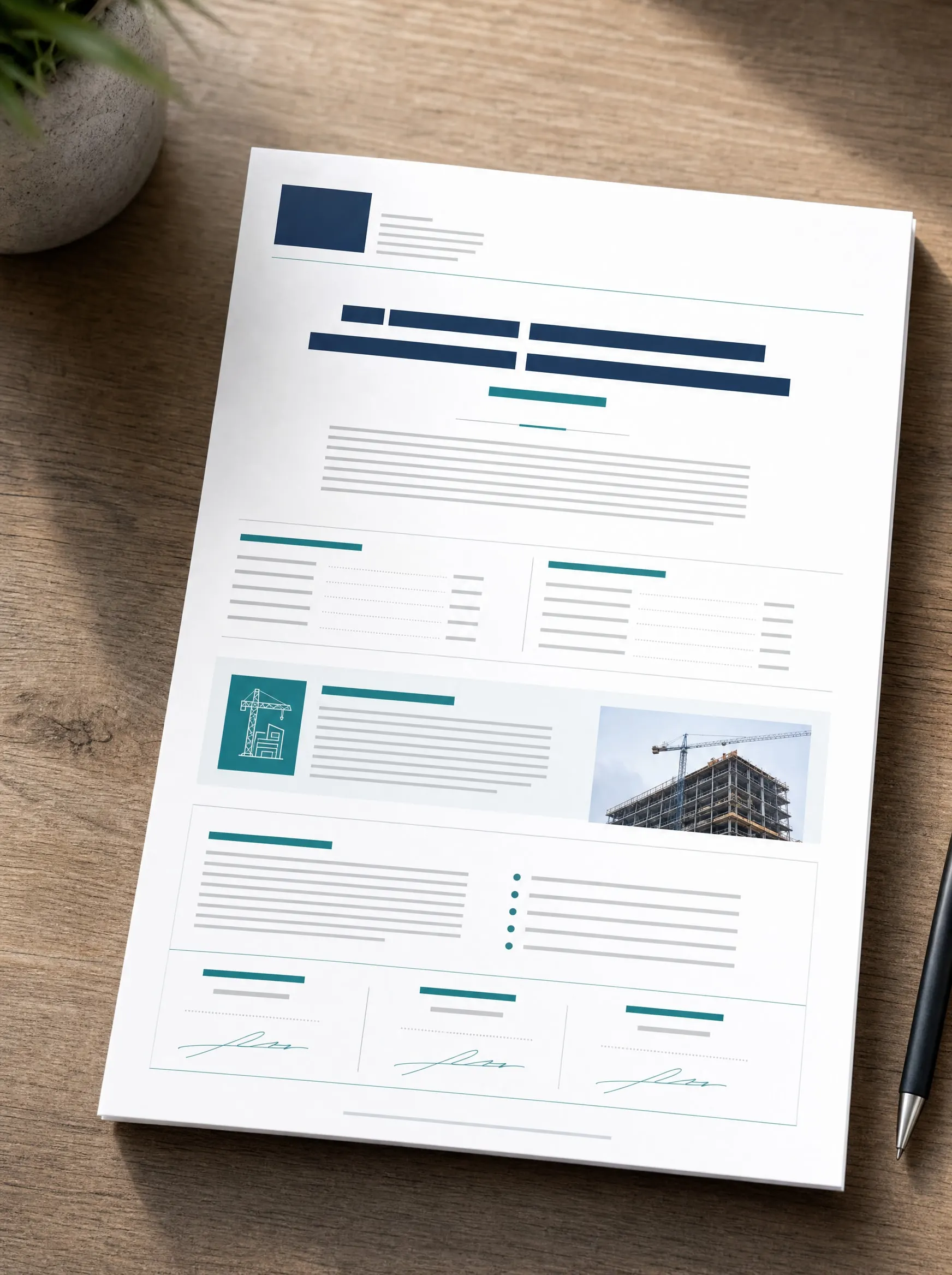 Provisional reception minutes template (PDF)