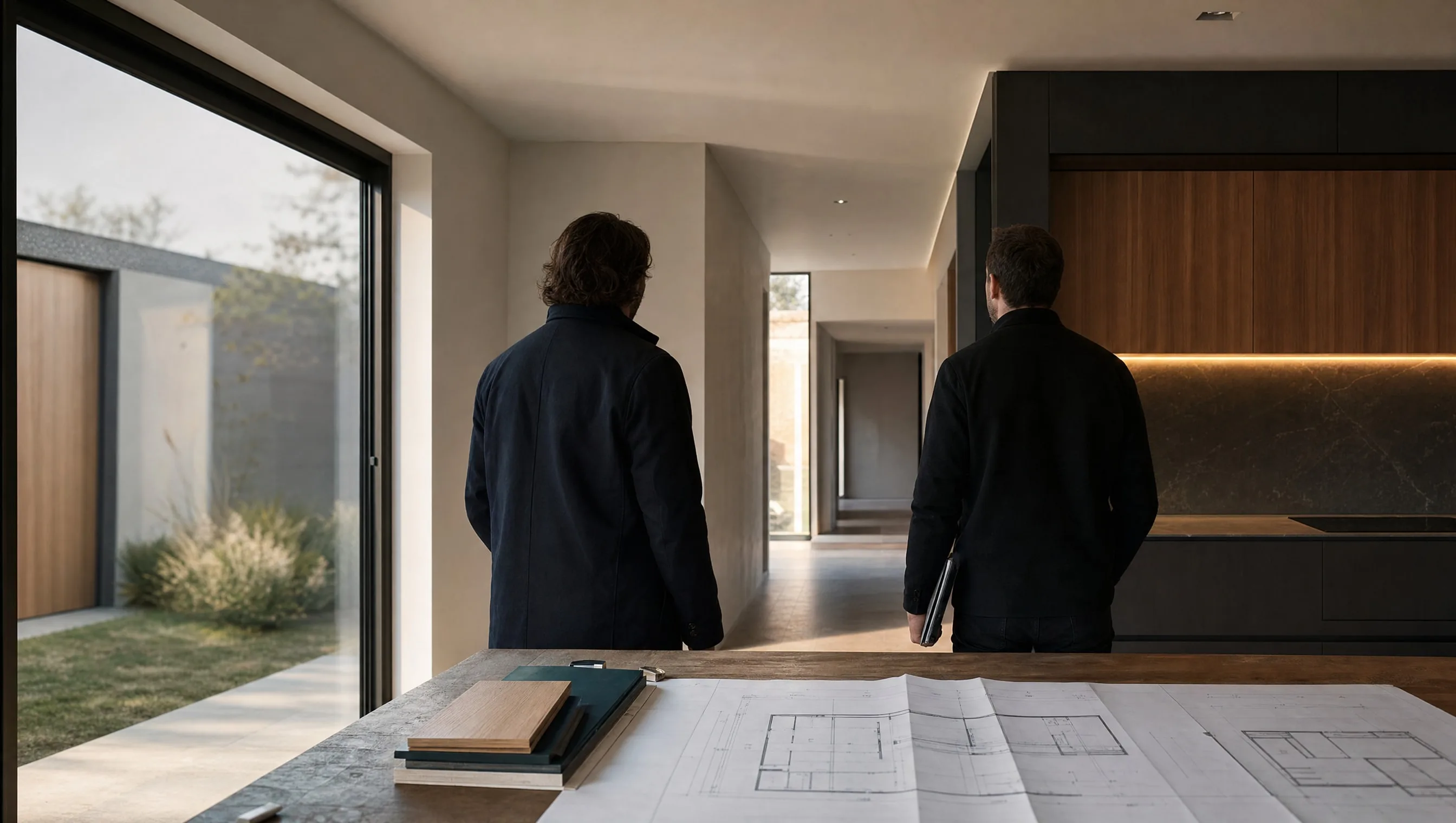 Provisional reception of a new-build home with expert architect