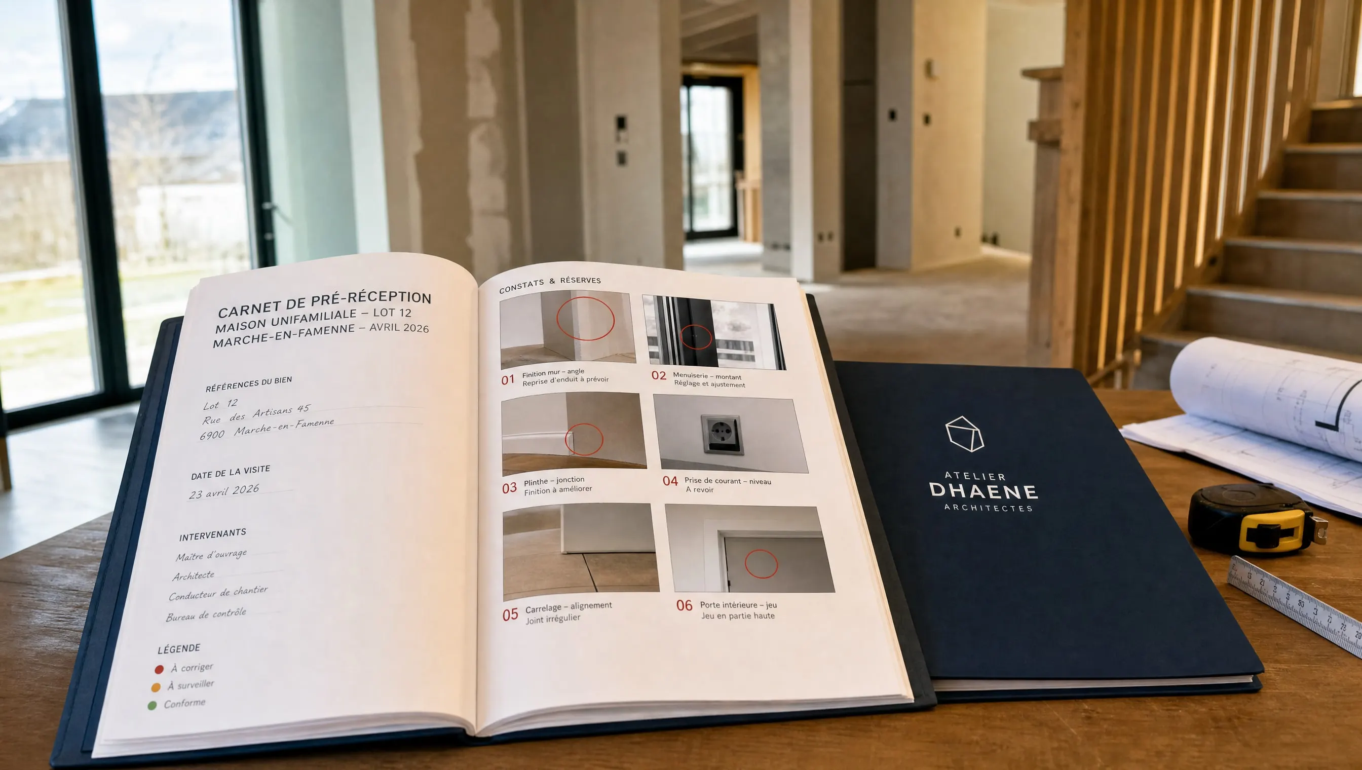 Pre-completion visit: when to schedule it